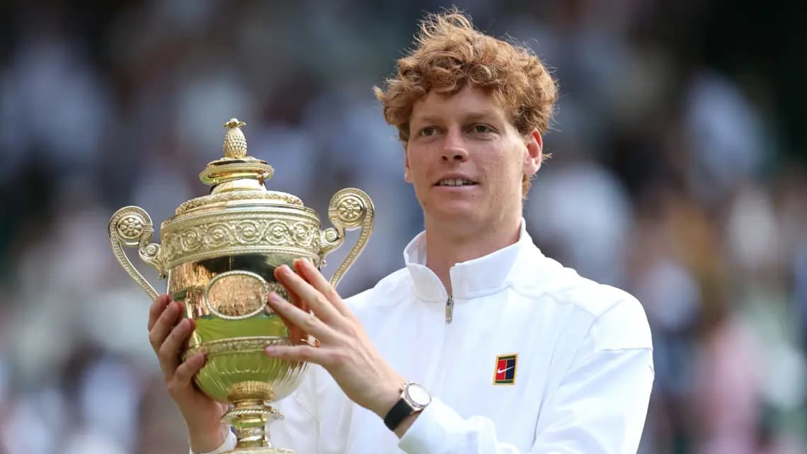 Sweet Revenge: Sinner downs Alcaraz to win first Wimbledon