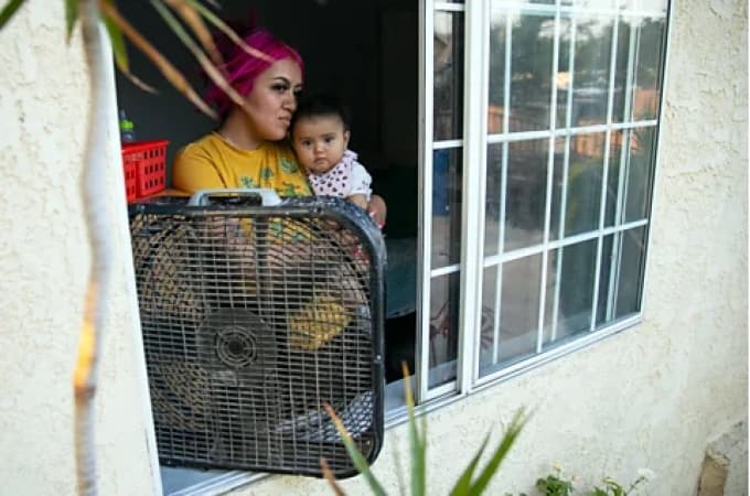 Overheating in heatwaves: How cool air is becoming a luxury many Americans can't afford