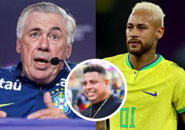 Ronaldo calls on Ancelotti to pick Neymar for World Cup