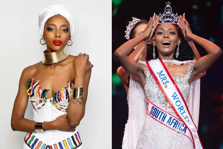 Mrs. World Breaks Down Pressure of Being Pageant's First Black Winner in 40-Year History (Exclusive)