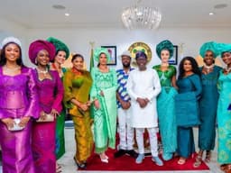 Sanwo-Olu Hosts Wyclef Jean, Miss Earth Delegates at Lagos House