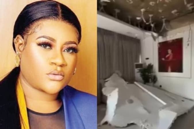 Nkechi Blessing escapes second Lekki ceiling collapse in two months
