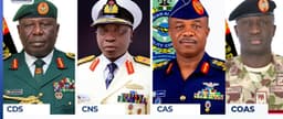 Meet Nigeria’s Defence Chief Olufemi Oluyede and other new service chiefs appointed by Tinubu in military shake-up
