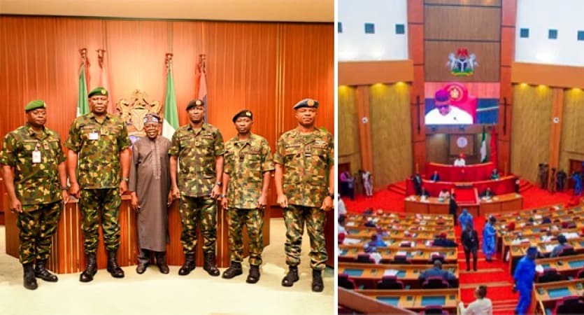 Senate to confirm service chiefs Wednesday