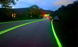 Malaysia painted roads that glow in the dark instead of using lights?Until a big problem came to light