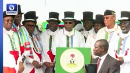 Shettima, Akpabio, APC govs in Bayelsa as Diri joins ruling party