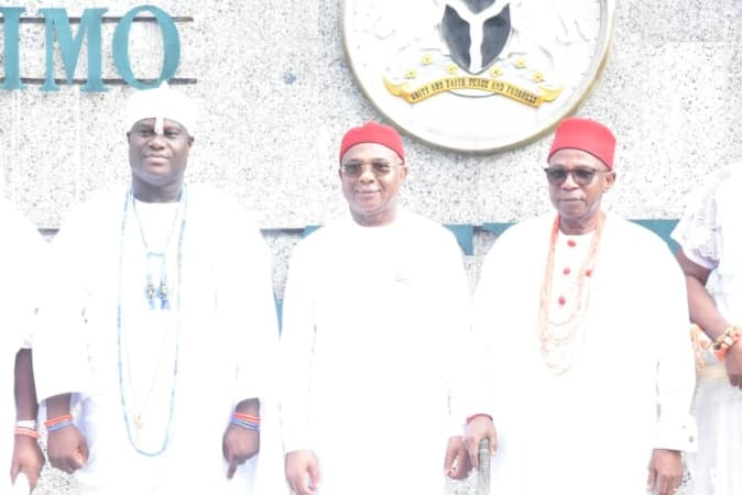 Southern Nigeria monarchs appoint Uzodimma their Coordinator