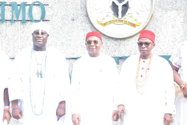 Southern Nigeria monarchs appoint Uzodimma their Coordinator