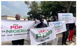 PDP faction petitions US, EU over ‘threats to democracy’ in Nigeria
