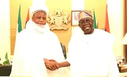 Tinubu meets Sultan, Reps Speaker at Presidential Villa