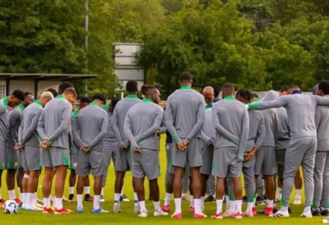 BREAKING: Super Eagles resume training after boycott over unpaid bonuses