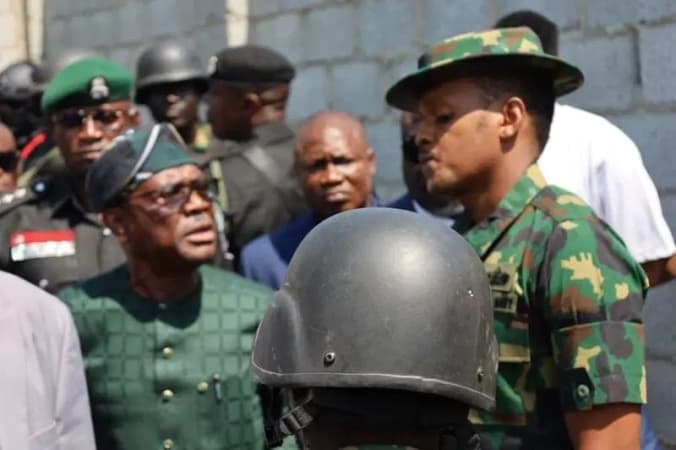 Wike and soldier faceoff: Publisher calls for training and retraining of aides of government officials