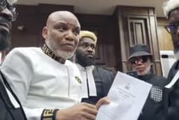 Nnamdi Kanu: Defence team raises alarm over 'disturbing direction' in terrorism trial
