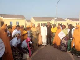 Widows, orphans receive 100 free homes in Kaduna housing project
