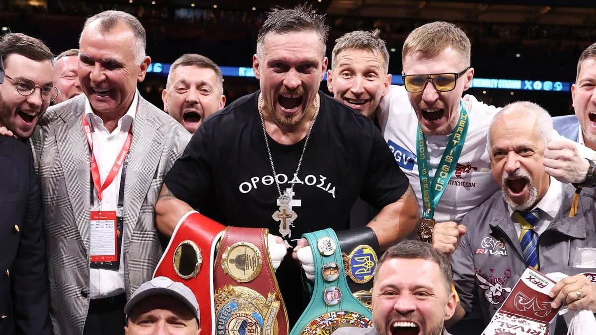 Oleksandr Usyk finally explains why he gave up world title