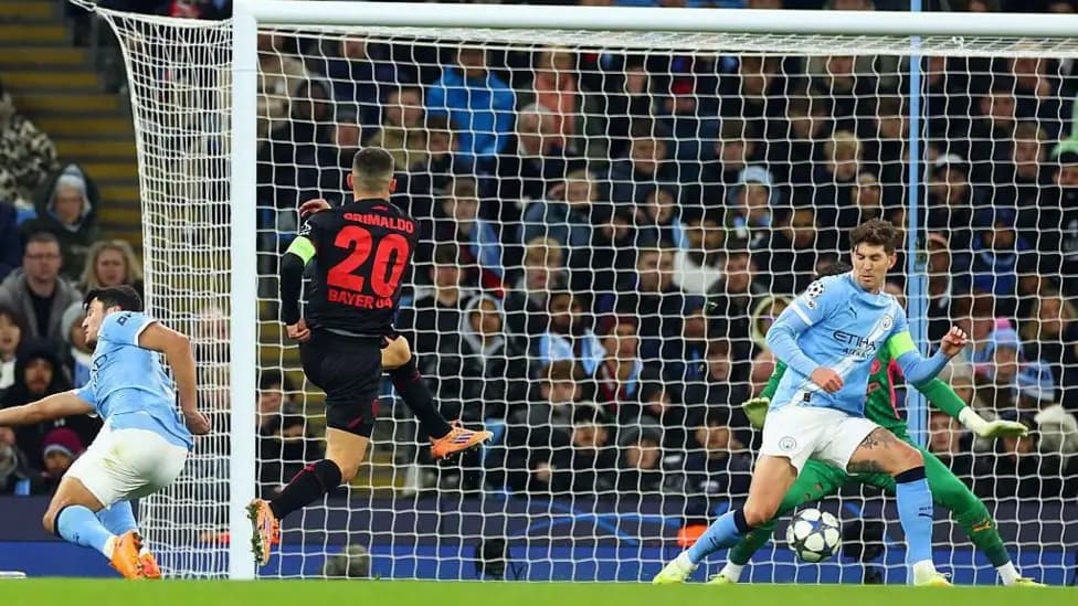 Champions League: Guardiola's gamble backfires as Man City beaten at home by Bayer Leverkusen