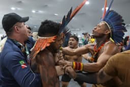 Indigenous activists storm COP30 climate summit in Brazil, demanding action