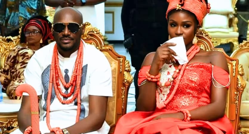 Drama as 2Baba, new wife Natasha fight on Daddy Freeze’s live show