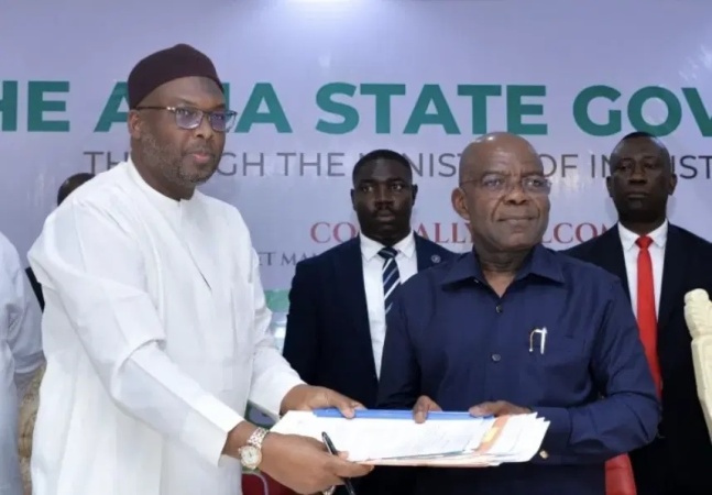 AMCON hands over Star Paper Mill to Abia Govt.