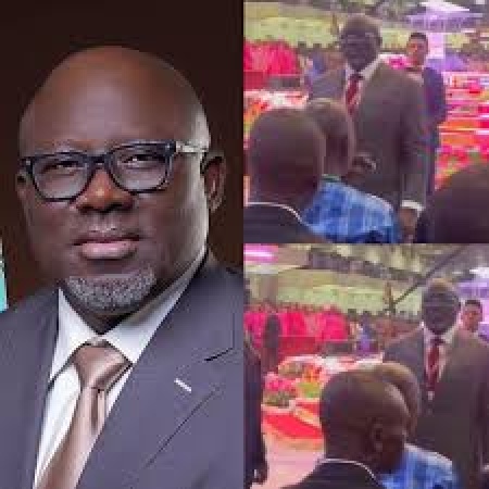 Hot debate as governor turns usher at church programme