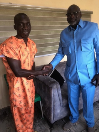 Lawyer Ogebe meets death row inmate Sunday Jackson, reveals reaction