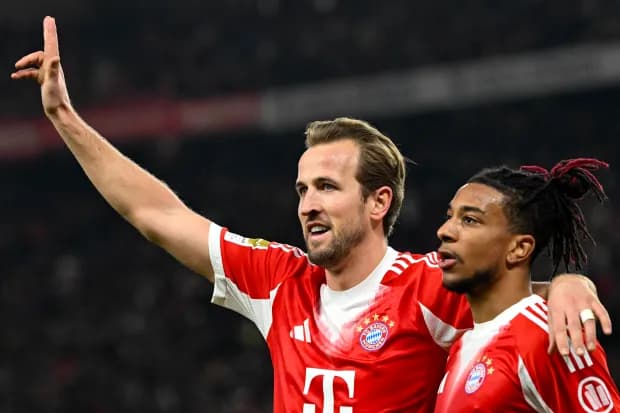 Harry Kane achieves career first with hat-trick to help Bayern Munich to astonishing Bundesliga records