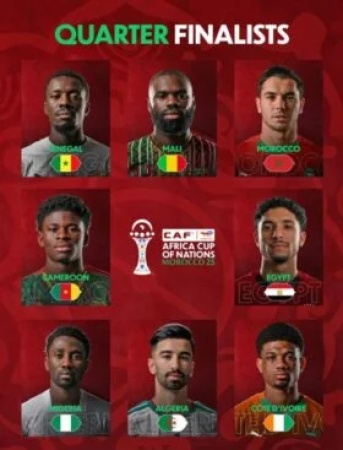 AFCON 2025: Titans clash as quarter-final duels set in Morocco