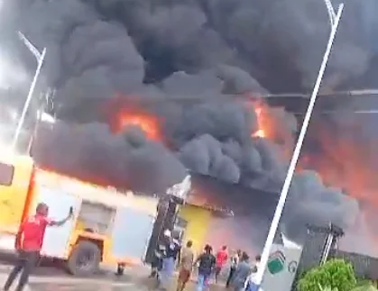 Fire guts Ogun Free Trade Zone, homes affected