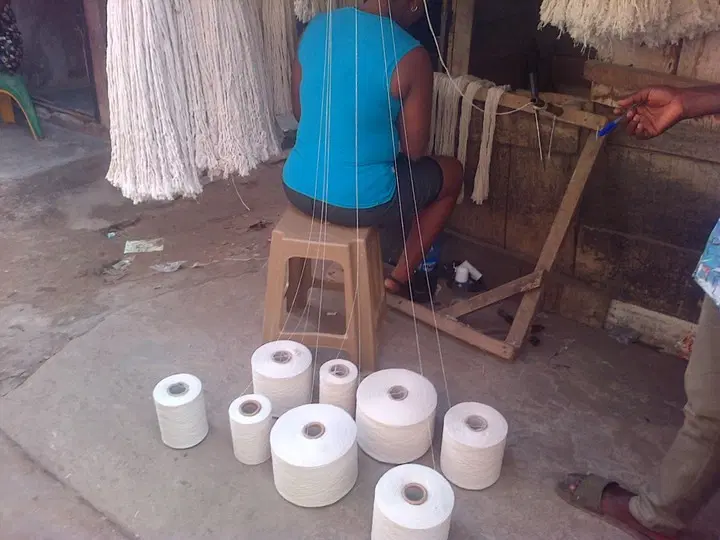 Economy: Nigerians now use stove thread, ‘pure’ water sachet to design clothes