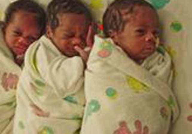 Mother of hospitalised triplets in Enugu appeals for help