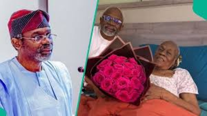 Gbajabiamila celebrates 96-year-old mother with flower bouquet on Valentine’s Day
