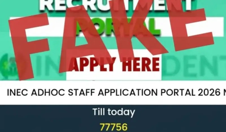 INEC warns Nigerians against fake 2026 ad-hoc recruitment website