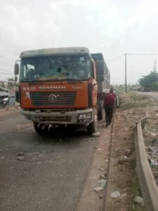 Truck crushes traffic officer, two riders in Badagry