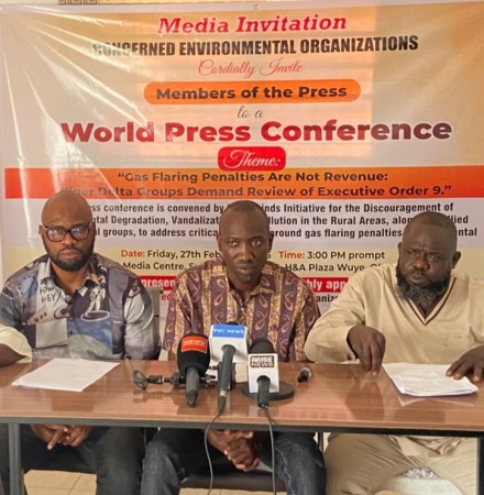 Niger Delta activists demand review of gas flaring policy, fault use of penalty funds