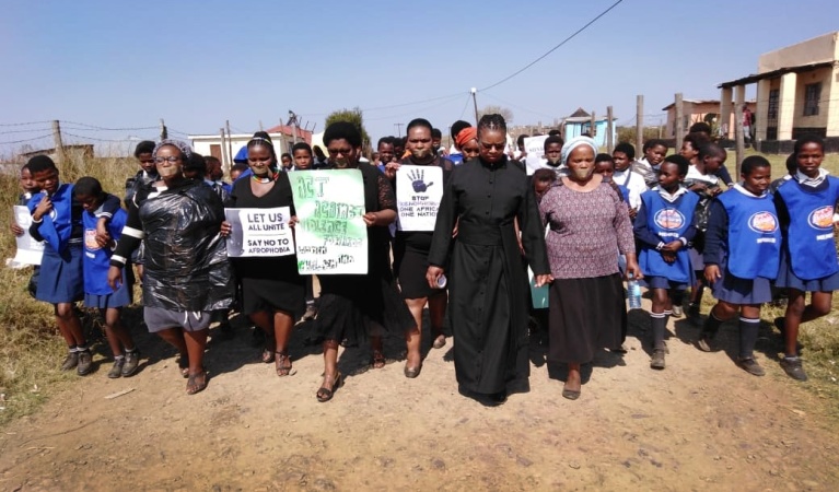 Methodist women protest against rising cases of GBV in South East