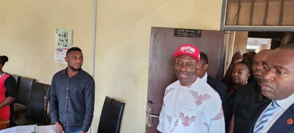 Soludo orders suspension of absentee workers after surprise visit