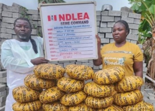 Pastor, wife arrested with drug hidden in vehicle