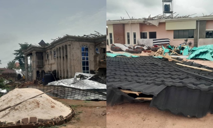 80 buildings destroyed as windstorm wreaks havoc on Enugu community