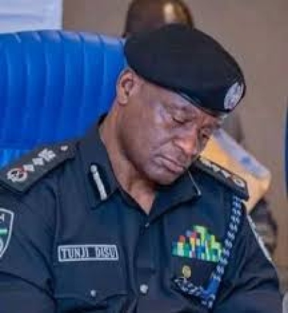 IGP Disu defies heavy rain to honour 17 officers killed by terrorists in Yobe