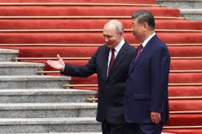 China’s Xi gives Putin a red-carpet welcome – and makes a veiled jab at the US