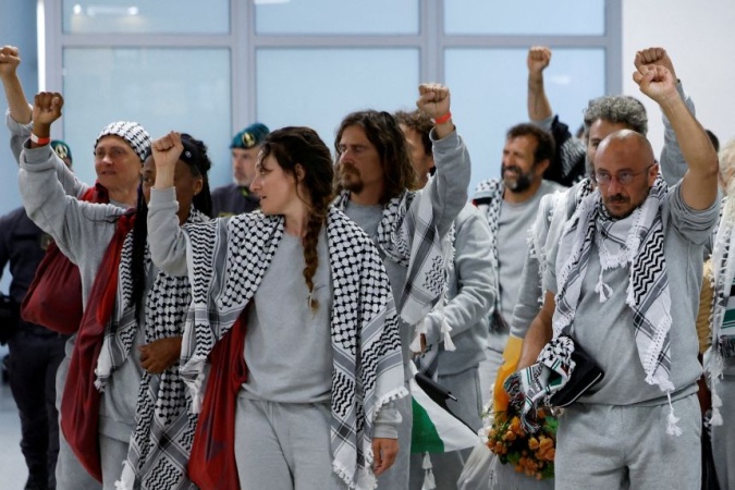Freed Gaza flotilla activists accuse Israeli forces of sexual violence and abuse while in custody