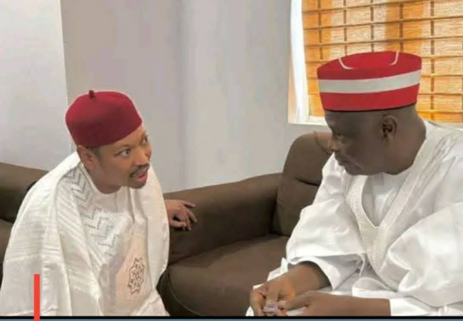 Ganduje’s eldest son joins NDC, picks Reps form