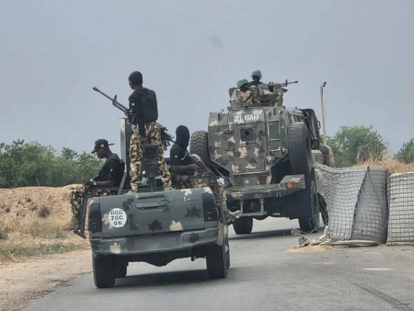 Troops arrest three suspected robbers in Borno community, others escape