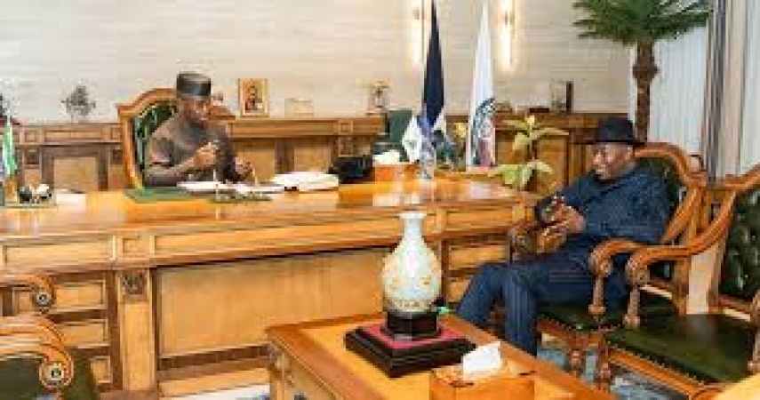 Sierra Leone President hosts Jonathan as Tinubu’s Special Envoy