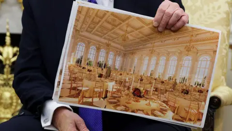 Trump's White House ballroom loses federal funding proposed by Senate Republicans