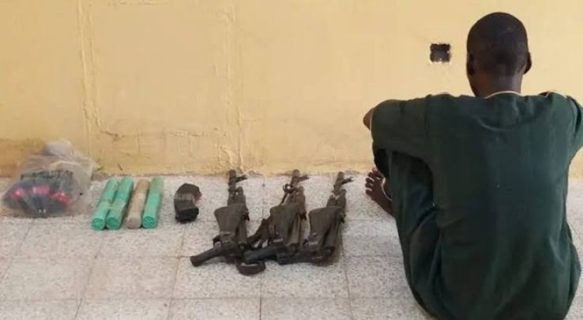 DSS operatives arrest suspected gun courier in Kano