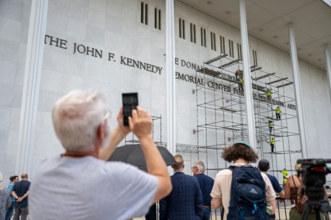 Judge gives Kennedy Center until noon Saturday to remove Trump’s name