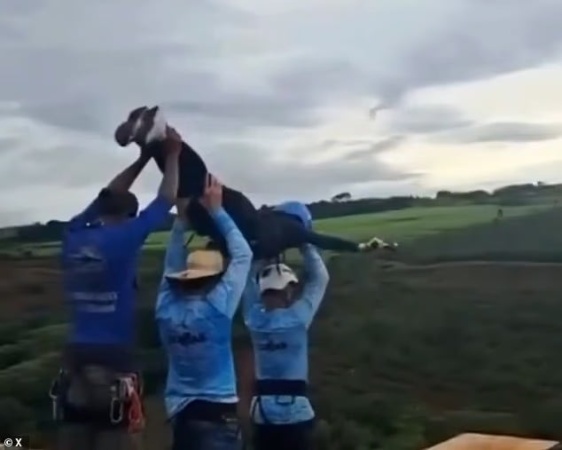 Woman dies after staff forgot to attach rope before 40-metre jump