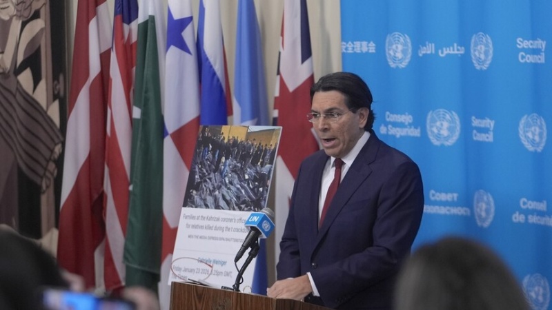 Israeli envoy shouts 'be quiet' at UN official during sexual violence in conflict event