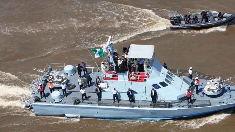 Navy intercepts two boats, arrests 13 over illegal black sand mining in Bayelsa